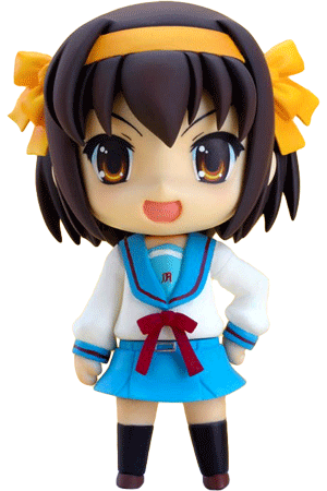 Haruhi Suzumiya 'Nendoroid #009' (Melancholy of Haruhi Suzumiya)