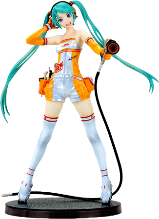 Miku Hatsune 'Racing 2010 ver.' (GOOD SMILE Racing)