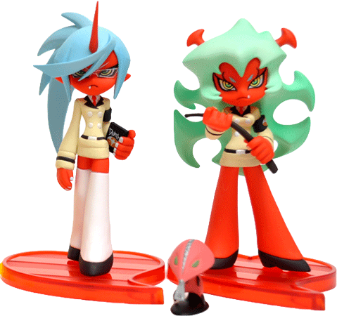 Scanty & Knee Socks with Fastener (Panty & Stocking with Garterbelt)