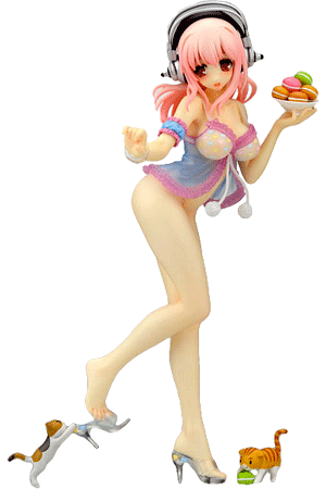 Super Sonico 'Babydoll ver.' (18+) (by Nitroplus)