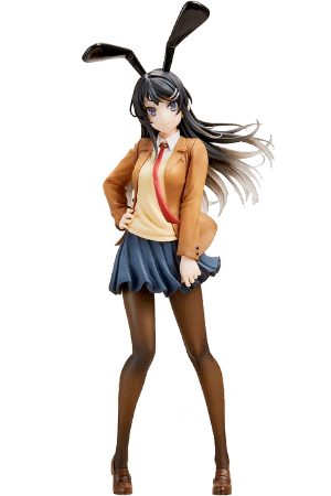 Sakurajima Mai 'Uniform Bunny' (Seishun Buta Yarou wa Bunny Girl Senpai no Yume wo Minai (Эта глупая свинья не понимает мечту девочки-зайки!))